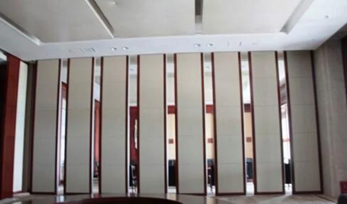 Thickness 65mm Sliding System Removable Wall Partition / Exhibition Acoustic Room Divider 1