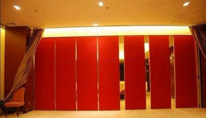 Thickness 65mm Sliding System Removable Wall Partition / Exhibition Acoustic Room Divider 0