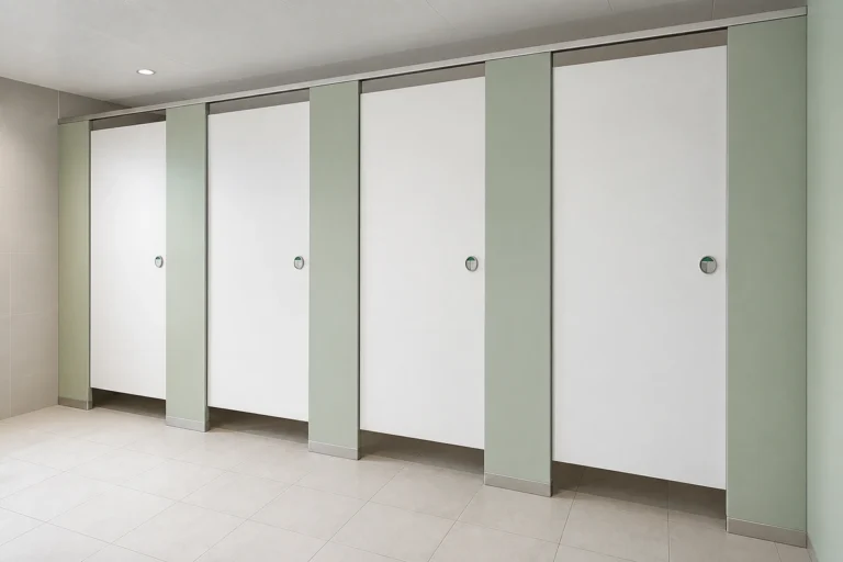 Easy To Clean and Affordable Bathroom Partition Support Customized Commercial Bathroom Partition