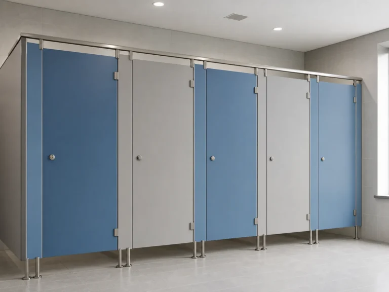 Easy To Clean and Affordable Bathroom Partition Support Customized Commercial Bathroom Partition