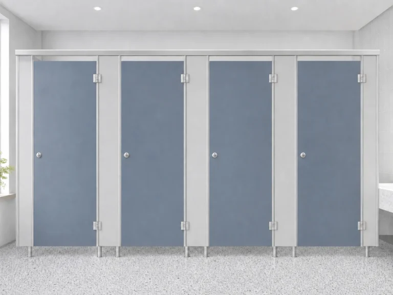 Easy To Clean and Affordable Bathroom Partition Support Customized Commercial Bathroom Partition