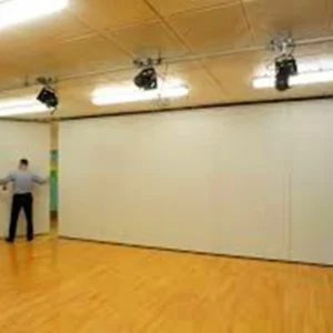Top Hanging Multi Color Decorative Folding Partition Walls / Acoustic Movable Walls