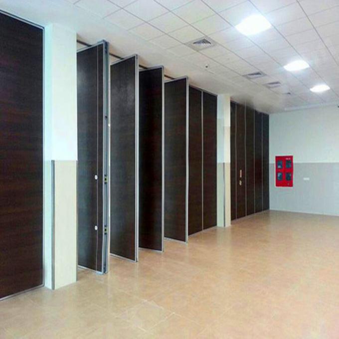 Top Hanging Multi Color Decorative Folding Partition Walls / Acoustic Movable Walls 1