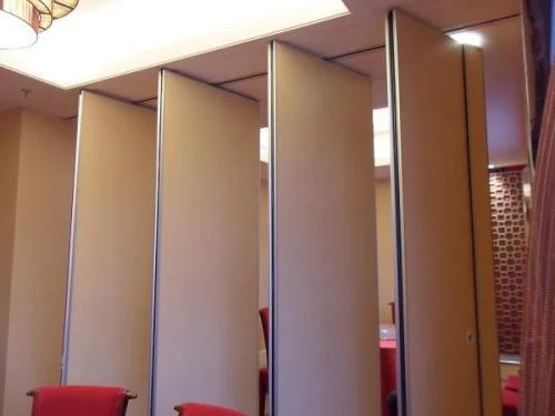 Top Hanging System Aluminium Sliding Track Foldable Wall Moving Office Partition Walls 1