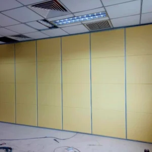 Top Hanging System Banquet Hall Sliding Partition Walls OEM Service