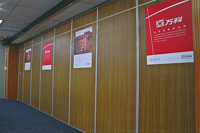 Top Hanging System Conference Room / Office Partition Walls With Aluminum Track 0