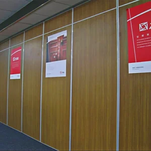 Top Hanging System Conference Room / Office Partition Walls With Aluminum Track