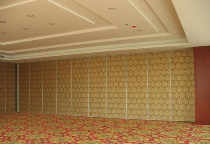 Top Hung Sliding Partitioning Walls With Ceiling Rails / Movable Wall Panels 1