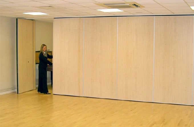 Top Hung Sound Proof Folding Partition Walls For Conference Room 1