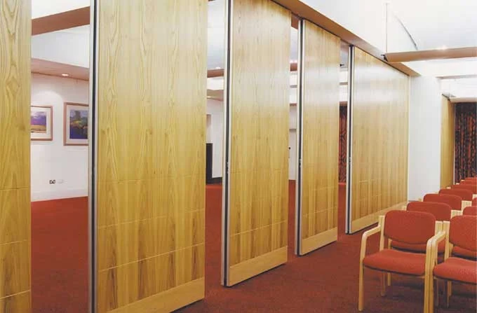 Top Hung Sound Proof Folding Partition Walls For Conference Room 2