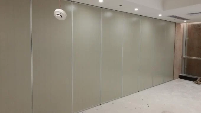 Training Room Folding Divider Walls , Folding Wall Panels For Home Studio Recording 0
