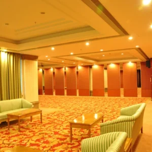 Training Room Folding Divider Walls , Folding Wall Panels For Home Studio Recording
