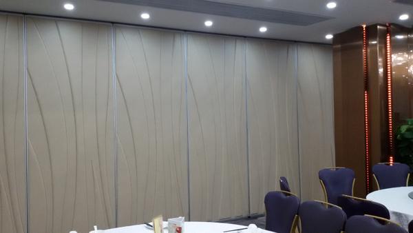 Training Room Sliding Partition Walls 65mm Panel For Work Shops 1