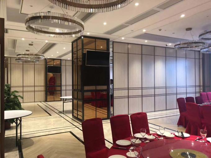Ultra High Foldable Movable Partition Walls For Banquet , Restaurant , Church 2