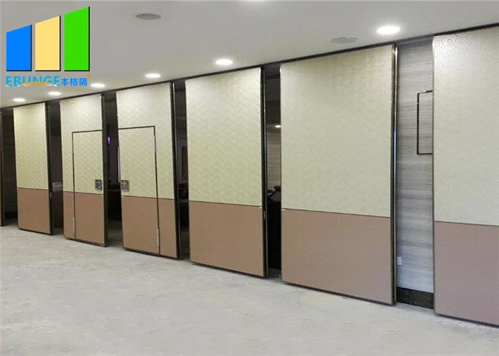 United State Style Removable Conference Room Folding Sliding Partition Walls