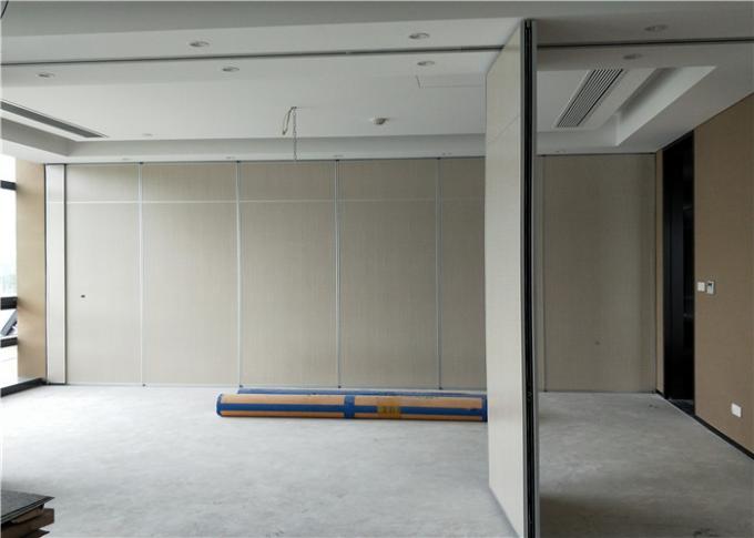 USA Client White Color 65mm Movable Partition Wall Office Project Well Done 0