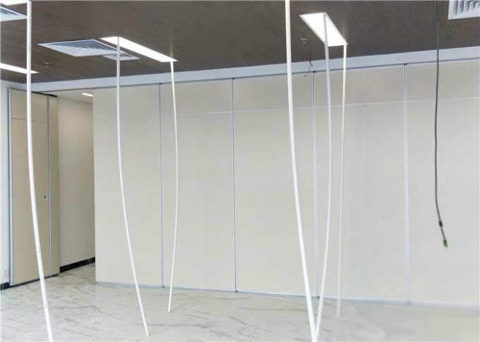 USA Client White Color 65mm Movable Partition Wall Office Project Well Done 1