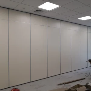 Vinyl Partition Board MDF Melamine Operable Movable Partition Walls Sound Proof