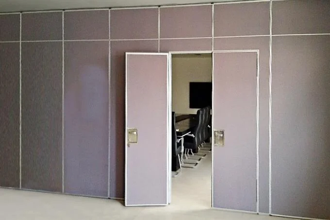 Voice Insulation Movable Sliding Office Partition Walls with Hanging System 0