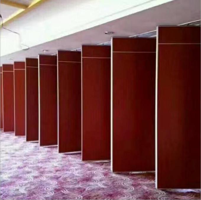 Wall Mount Soundproof Sliding Movable Mirror Partition Wall In office Partitions 2