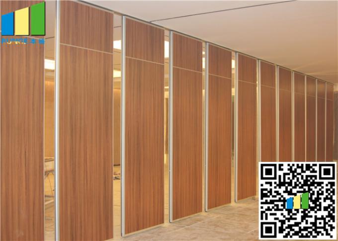 Wall Paper Material Soundprood Partition Barrier Hotel Moving Door 0
