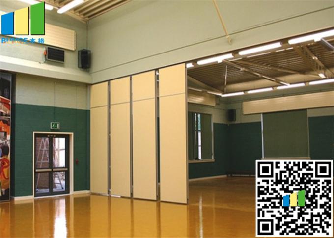 Wall Paper Material Soundprood Partition Barrier Hotel Moving Door 1