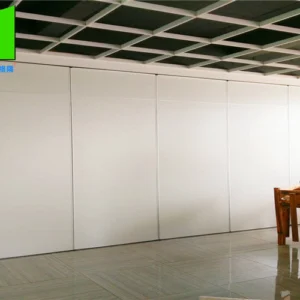 White Color MDF Laminate Operable Movable Partition Walls