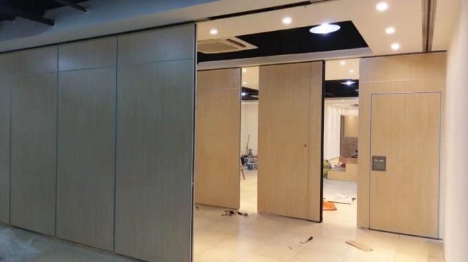 White Melamine Surface Sound Proof Wall Partition For Banquet Hall 0