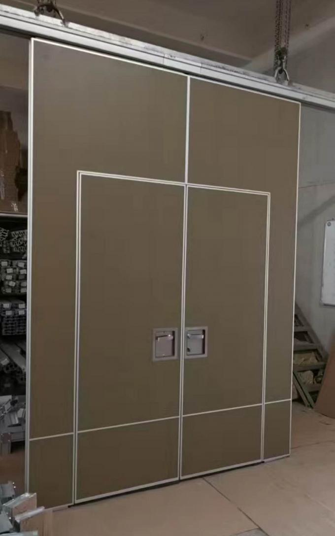 White Melamine Surface Sound Proof Wall Partition For Banquet Hall 1