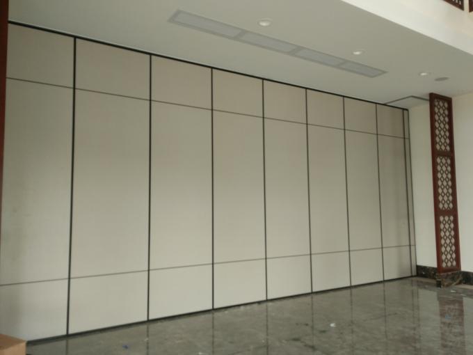 Wood Panel Door Operable Sliding Partition Walls for Restaurant Commercial Furniture 0