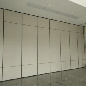 Wood Panel Door Operable Sliding Partition Walls for Restaurant Commercial Furniture