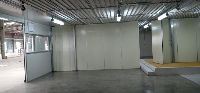 Wood Panel Door Operable Sliding Partition Walls for Restaurant Commercial Furniture 1