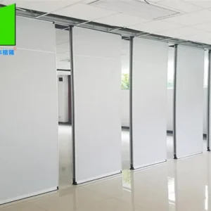 Wood Sliding Office Wall Sound Proof Room Partition For Dance Hall