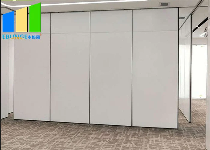 Wood Sliding Office Wall Sound Proof Room Partition For Dance Hall
