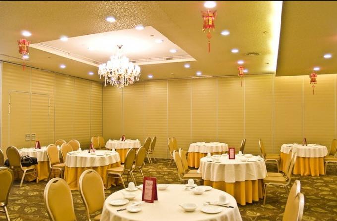 Wooden Acoustic Diffuser Panels , Interior Sliding Partition For Meeting Room 1