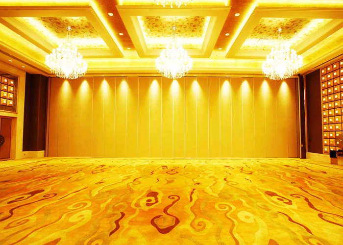 Wooden Acoustic Diffuser Panels , Interior Sliding Partition For Meeting Room