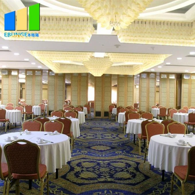 Wooden Acoustic Room Dividers Restaurant Partitions Folding Interior Movable Walls 1