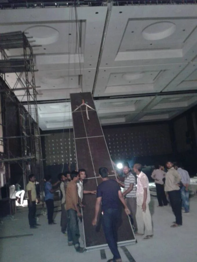 Wooden Demountable Partition , Meeting Room Wooden Partition Wall , Movable 1