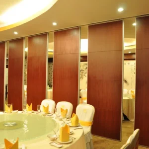 Wooden Demountable Partition , Meeting Room Wooden Partition Wall , Movable