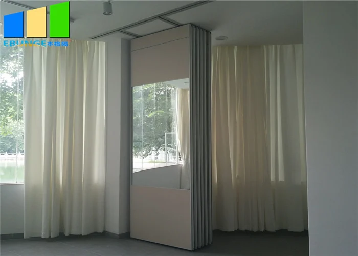 Wooden Malaysia Room Divider Movable Partition Walls On Wheels