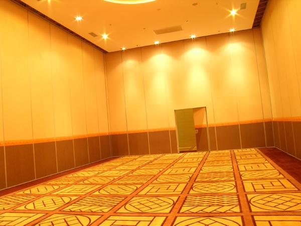 Wooden Operable Acoustic Diffuser Panels , 36 / 42 dB Interior Sliding Doors For Hotel 1