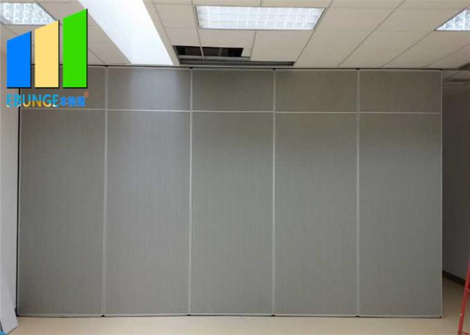 Wooden Panel Material Operable Acoustic Folding Partition Walls For Office Partition Wall Project 1
