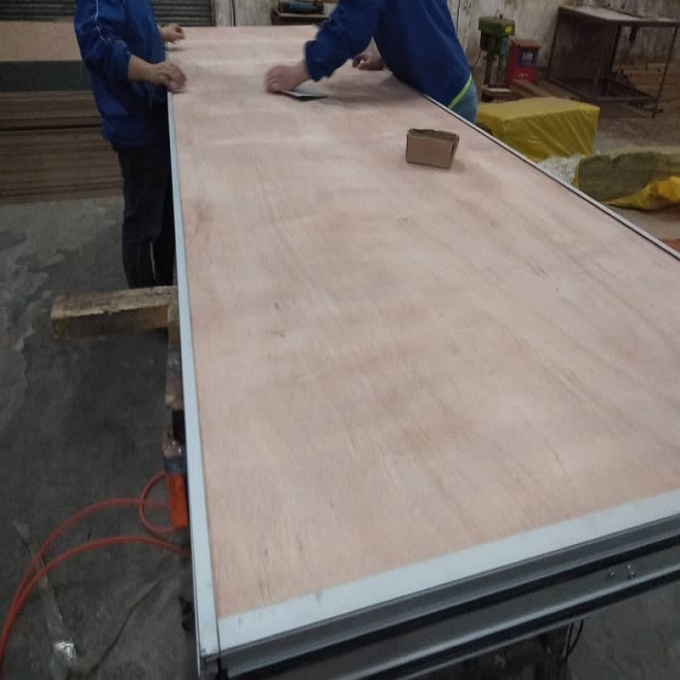Wooden Sliding Sound Proof Partitions / Meeting Room Movable Wall Panel 3