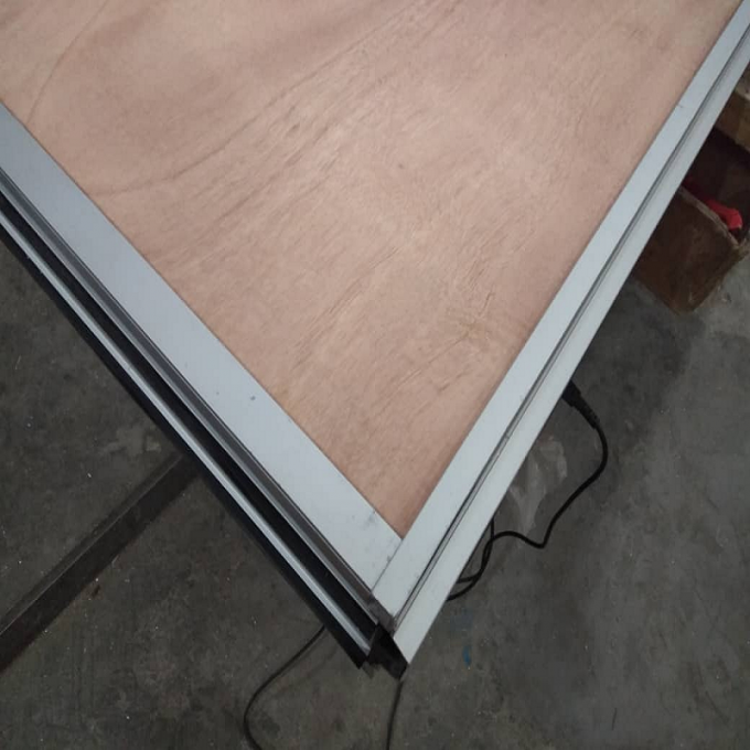 Wooden Sliding Sound Proof Partitions / Meeting Room Movable Wall Panel 4