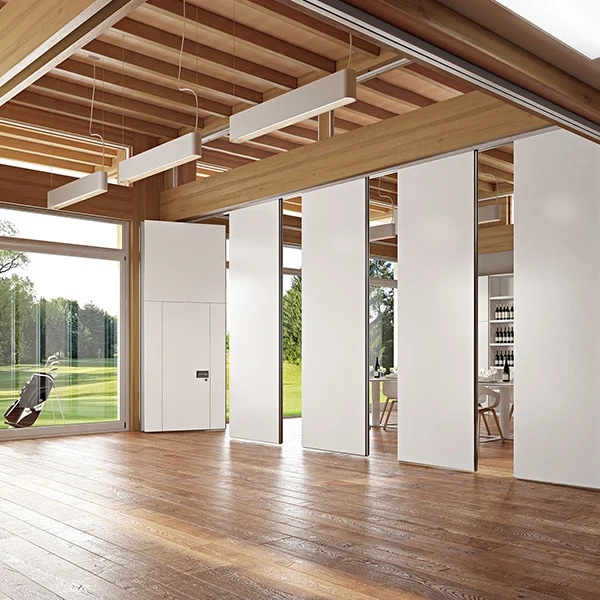 Wooden Soundproofing Sliding Movable Cheap Price Office Partition Walls 2