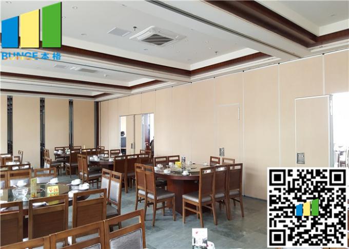 Wooden Surface Folding Partiion Walls , Operable Partition Walls 0