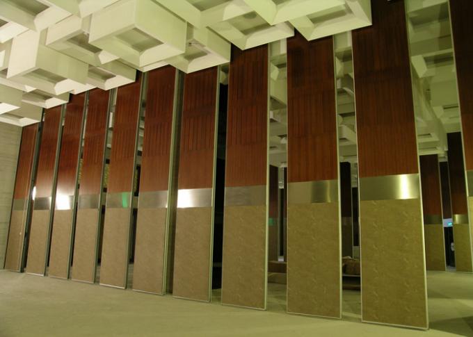 Wooden Surface Folding Partiion Walls , Operable Partition Walls 5